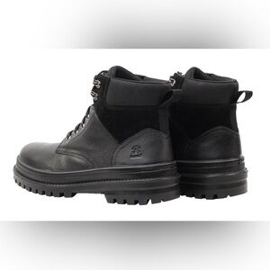 Kamik Men's Black Leather Ankle Boots